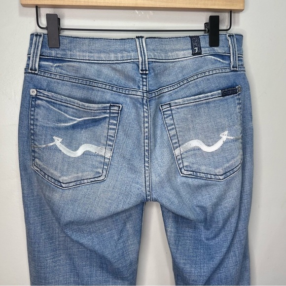 7 for all Mankind Straight Leg Jeans Size 27 - Picture 3 of 14